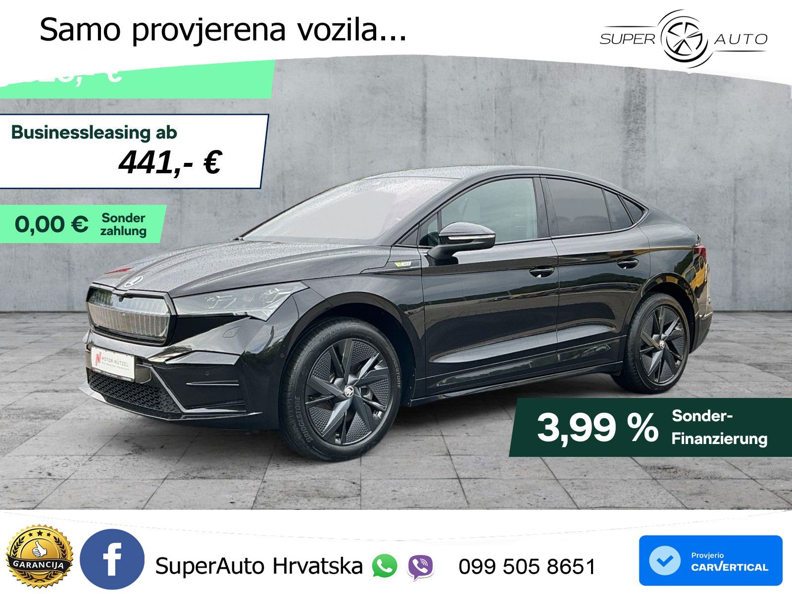 Škoda Enyaq Coupe RS 84 kWh (340 KS) AWD LED+GR SJED+ACC