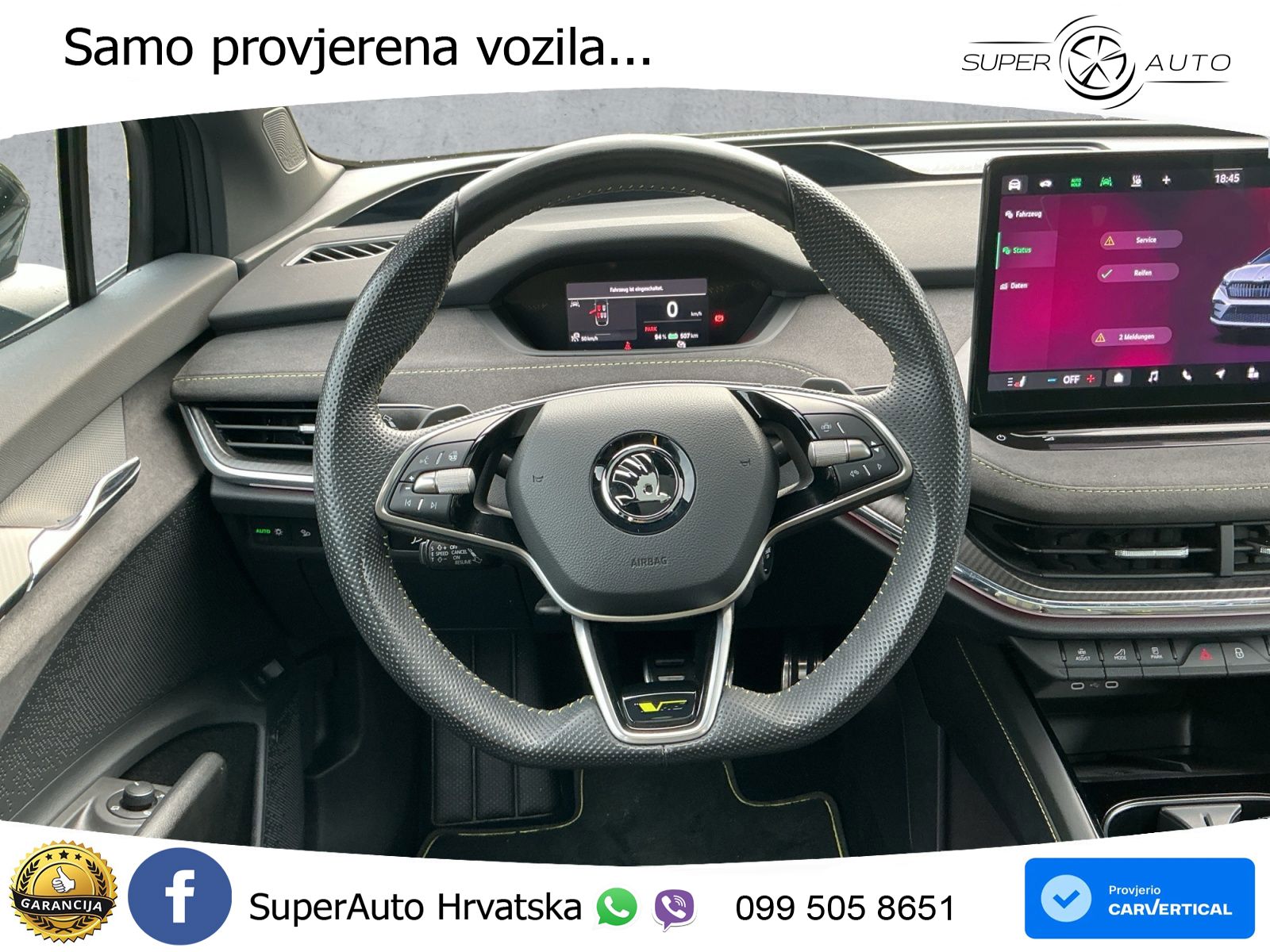 Škoda Enyaq Coupe RS 84 kWh (340 KS) AWD LED+GR SJED+ACC