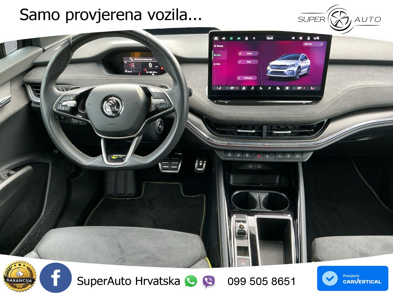 Škoda Enyaq Coupe RS 84 kWh (340 KS) AWD LED+GR SJED+ACC