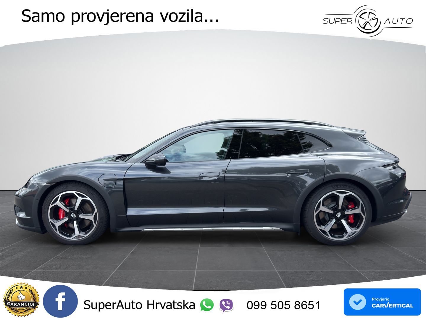 Porsche Taycan Cross Turismo 4S 105 kWh (598 KS)