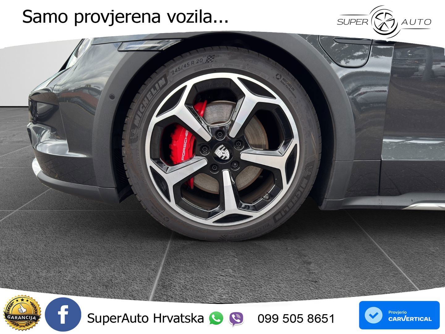 Porsche Taycan Cross Turismo 4S 105 kWh (598 KS)