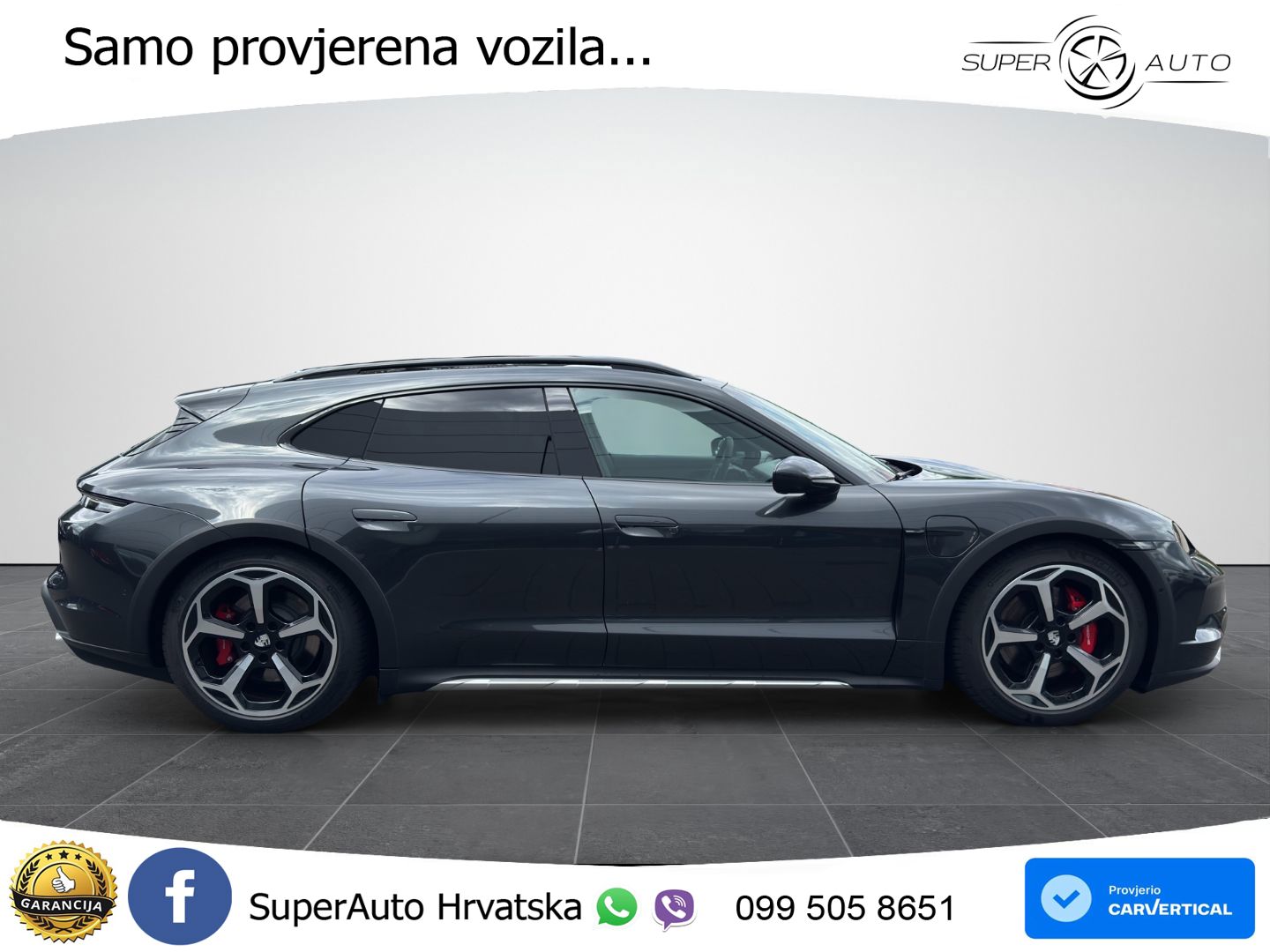 Porsche Taycan Cross Turismo 4S 105 kWh (598 KS)