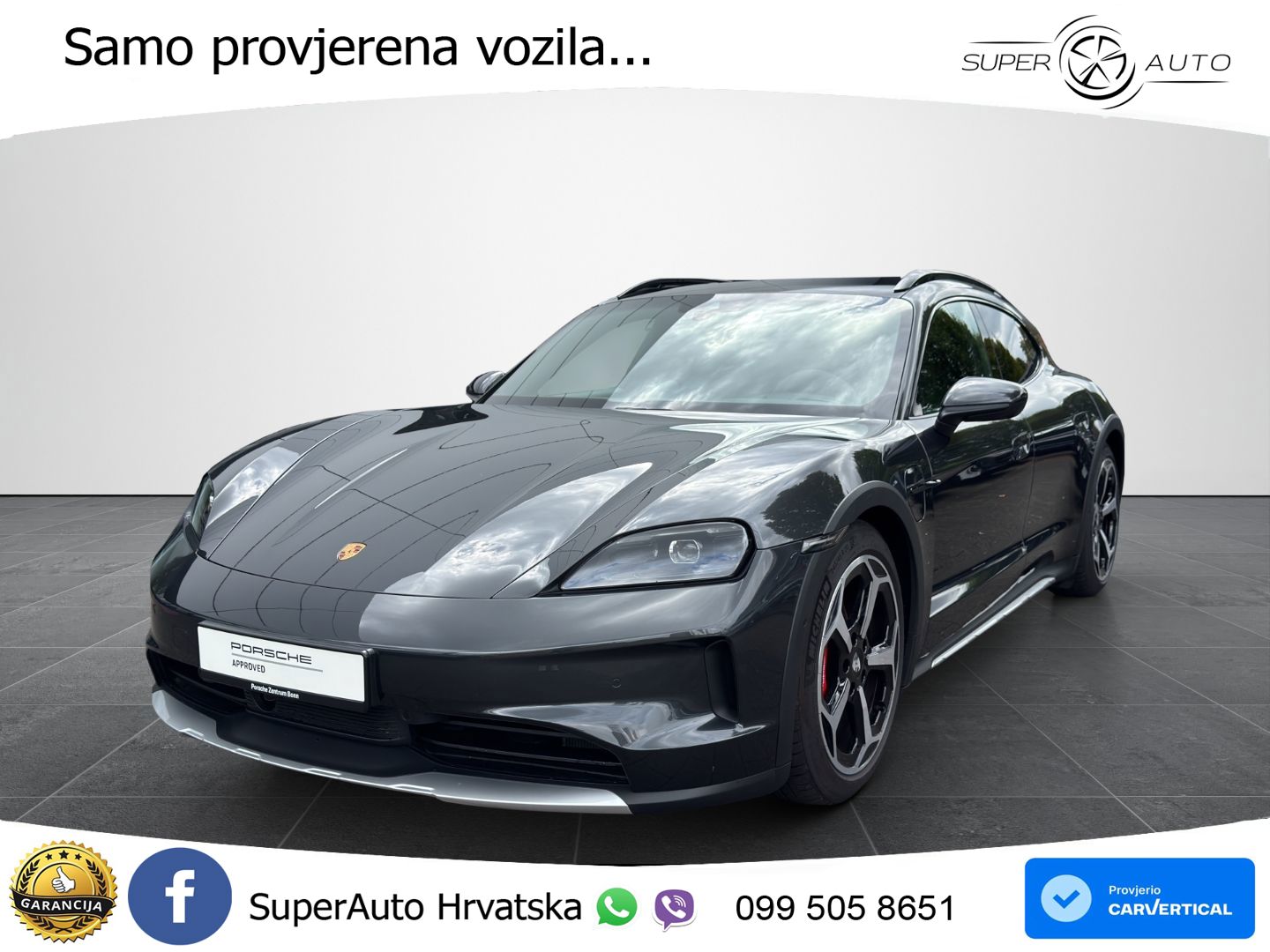 Porsche Taycan Cross Turismo 4S 105 kWh (598 KS)