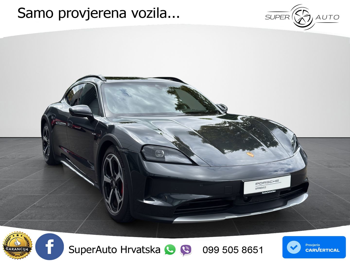 Porsche Taycan Cross Turismo 4S 105 kWh (598 KS)