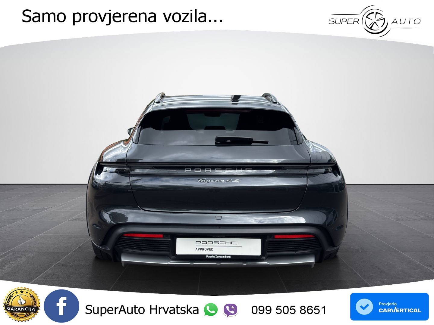 Porsche Taycan Cross Turismo 4S 105 kWh (598 KS)
