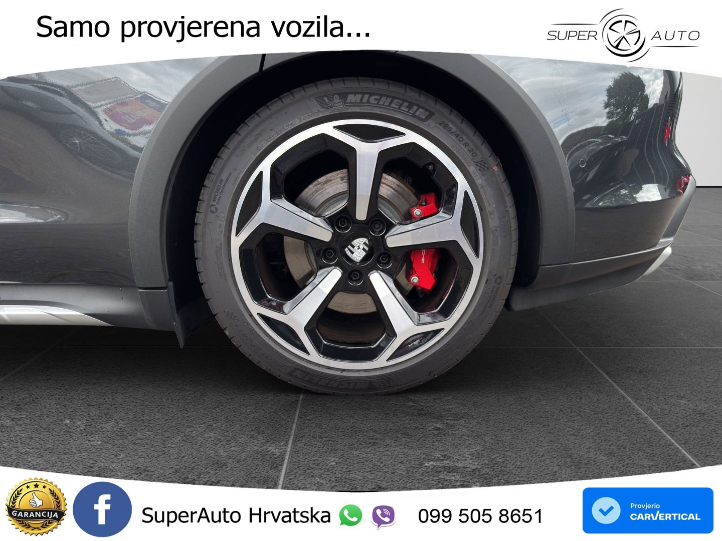 Porsche Taycan Cross Turismo 4S 105 kWh (598 KS)