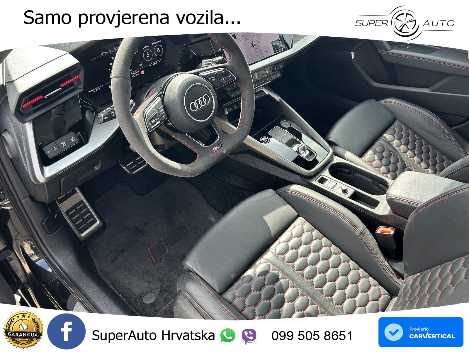Audi RS3 Sportback 2.5 TFSI (400 KS) quattro S tronic