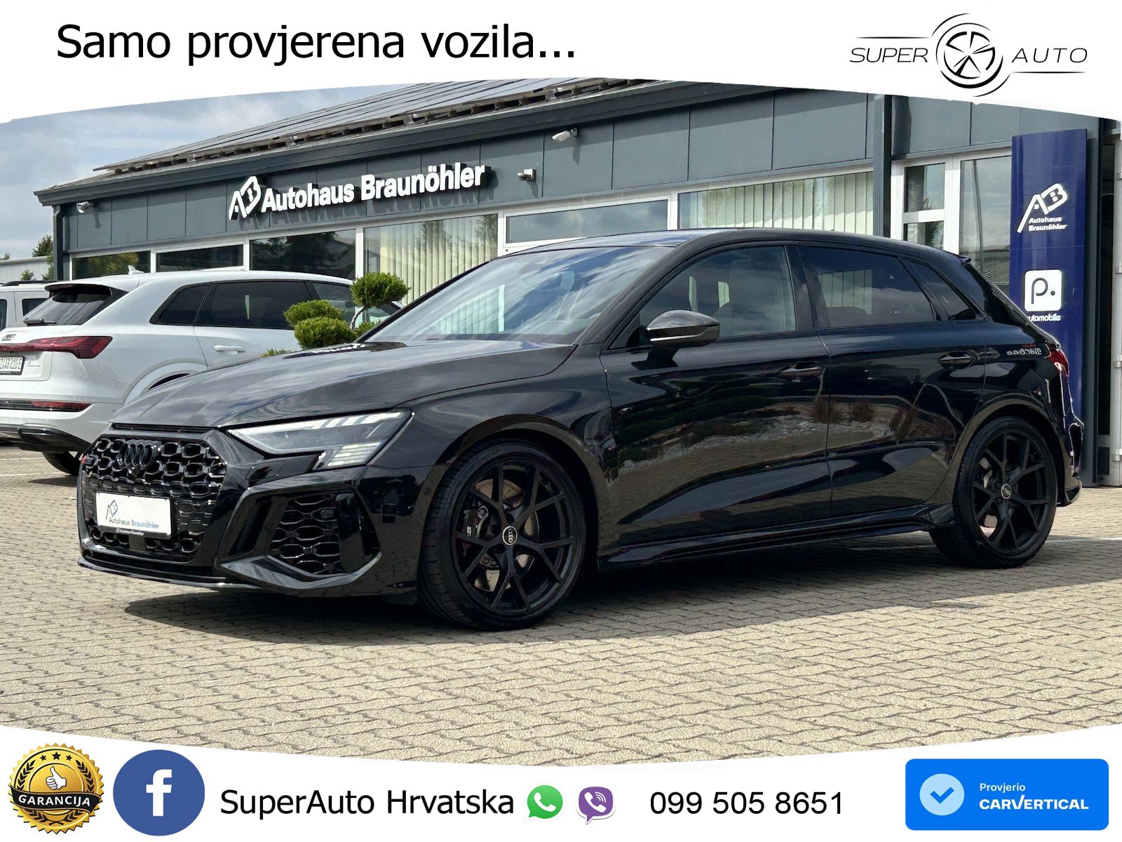 Audi RS3 Sportback 2.5 TFSI (400 KS) quattro S tronic