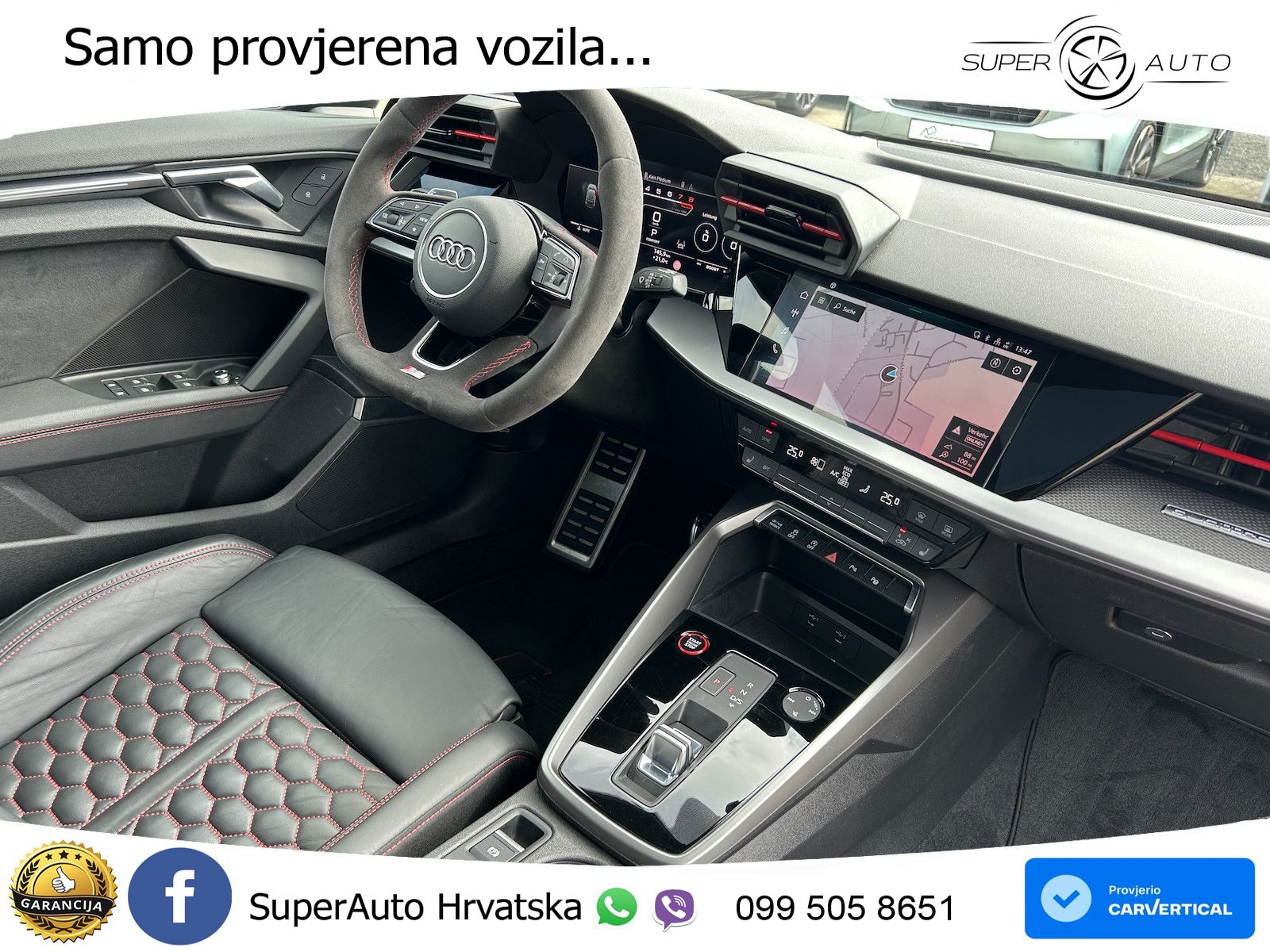 Audi RS3 Sportback 2.5 TFSI (400 KS) quattro S tronic