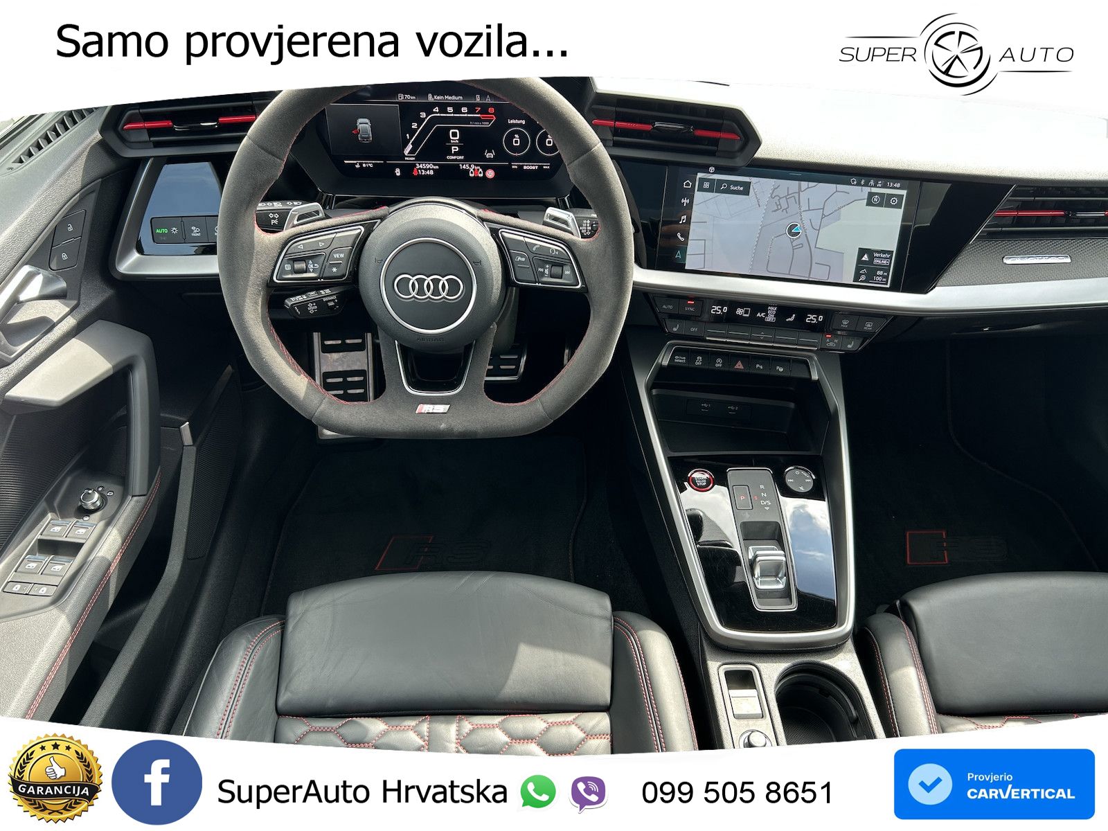 Audi RS3 Sportback 2.5 TFSI (400 KS) quattro S tronic