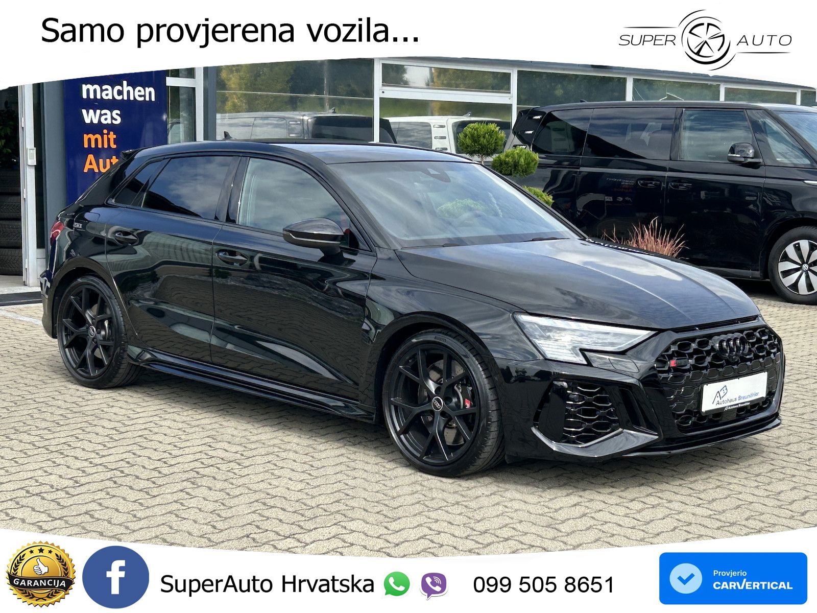 Audi RS3 Sportback 2.5 TFSI (400 KS) quattro S tronic