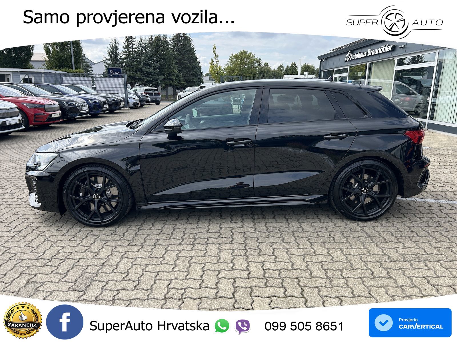 Audi RS3 Sportback 2.5 TFSI (400 KS) quattro S tronic