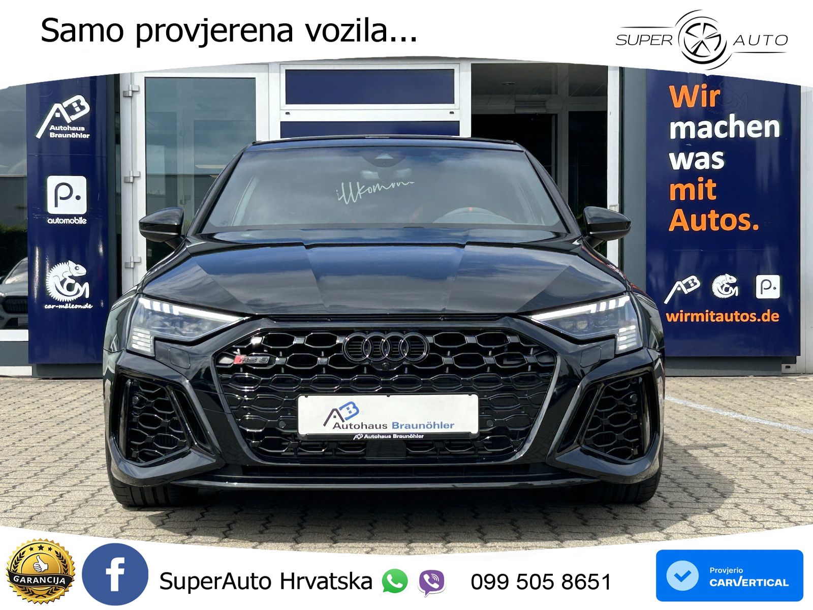 Audi RS3 Sportback 2.5 TFSI (400 KS) quattro S tronic