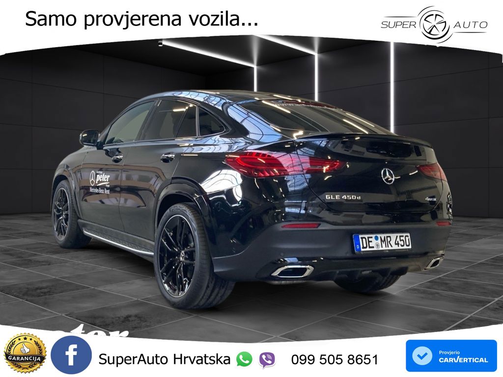 Mercedes GLE Coupe 450d (367 KS) EQ Boost 4MATIC 9G-TRONIC AMG LED+GR SJED+ACC