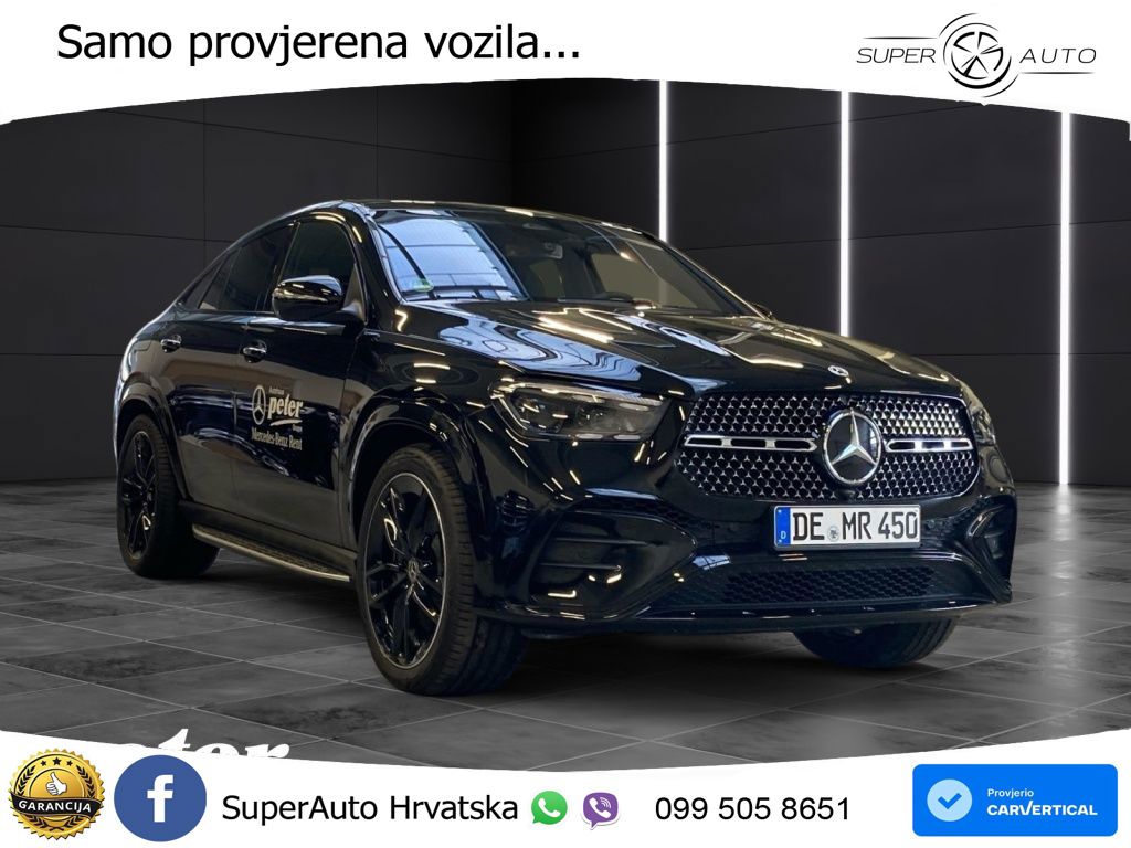 Mercedes GLE Coupe 450d (367 KS) EQ Boost 4MATIC 9G-TRONIC AMG LED+GR SJED+ACC