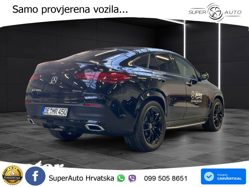 Mercedes GLE Coupe 450d (367 KS) EQ Boost 4MATIC 9G-TRONIC AMG LED+GR SJED+ACC