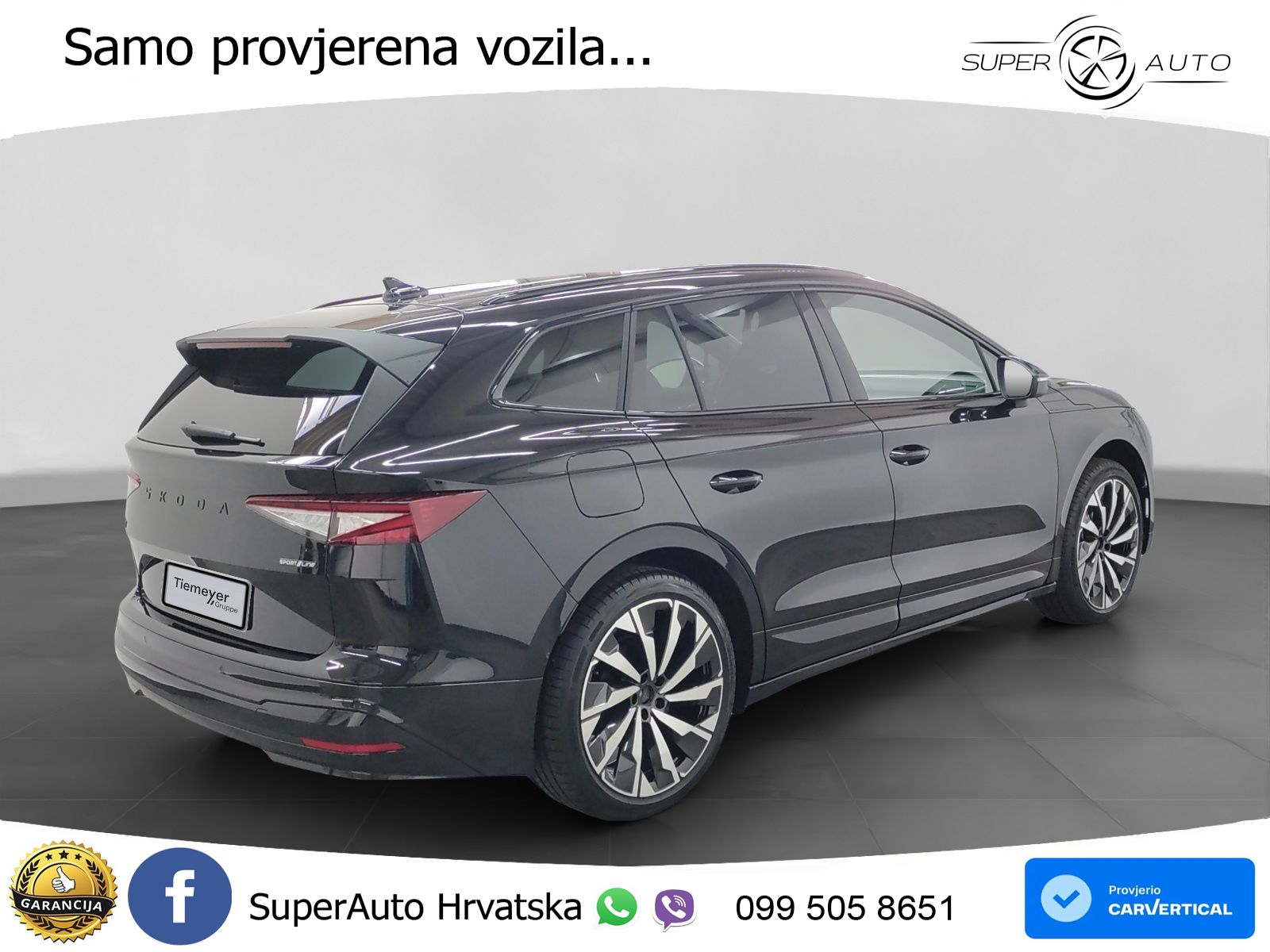 Škoda Enyaq 85 82 kWh (286 KS) SportLine LED+GR SJED+ACC