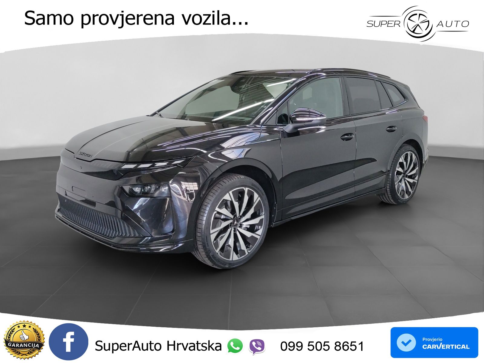 Škoda Enyaq 85 82 kWh (286 KS) SportLine LED+GR SJED+ACC