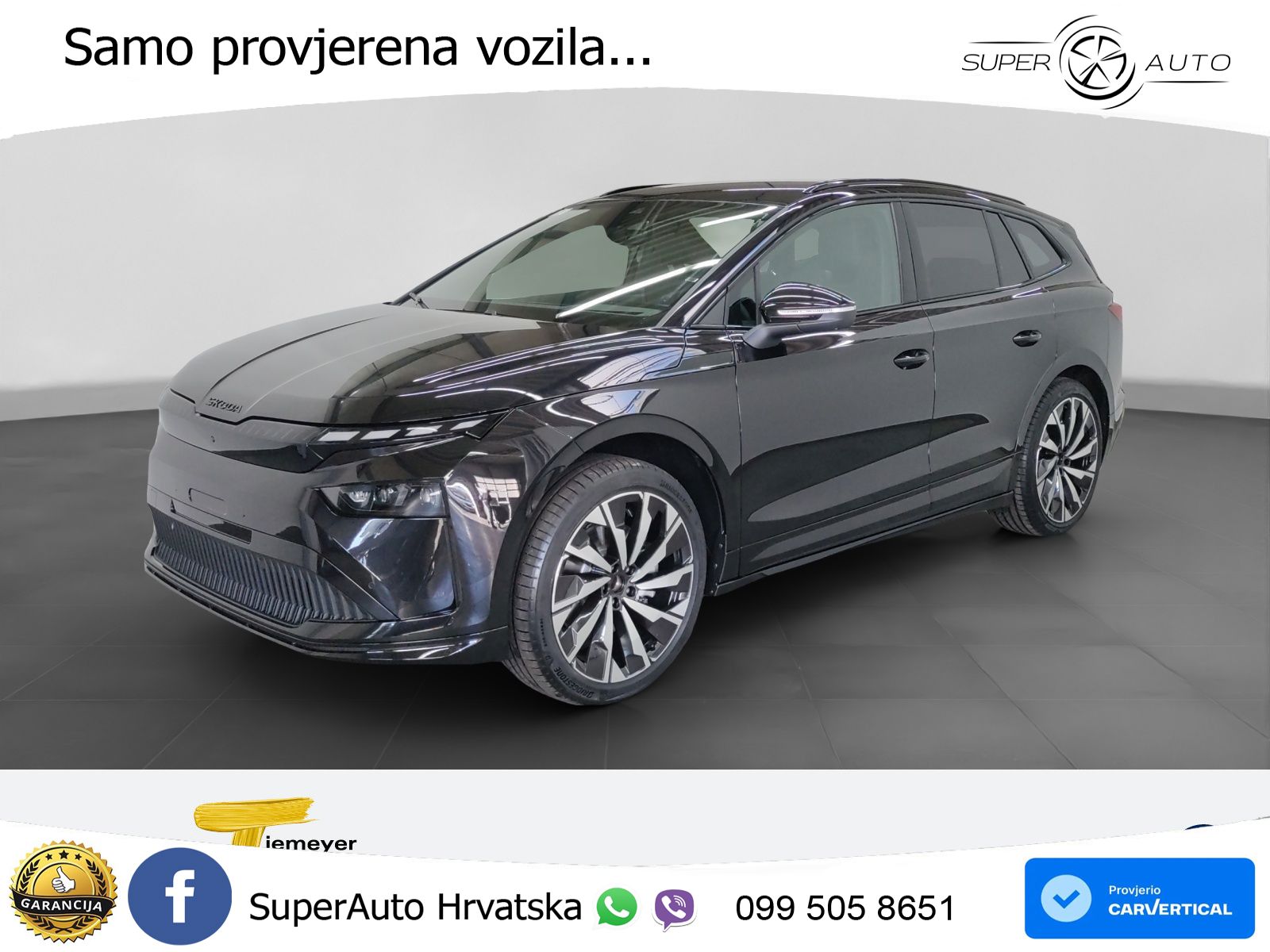 Škoda Enyaq 85 82 kWh (286 KS) SportLine LED+GR SJED+ACC