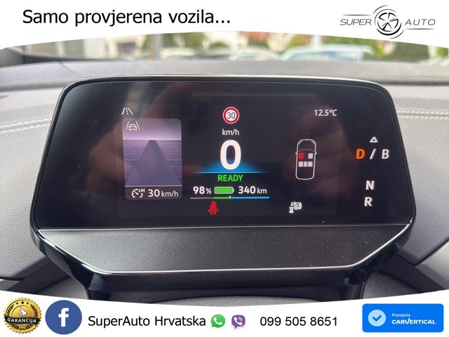 Volkswagen ID.4 Pure Performance 55 kWh (170 KS) LED+GR SJED+ACC