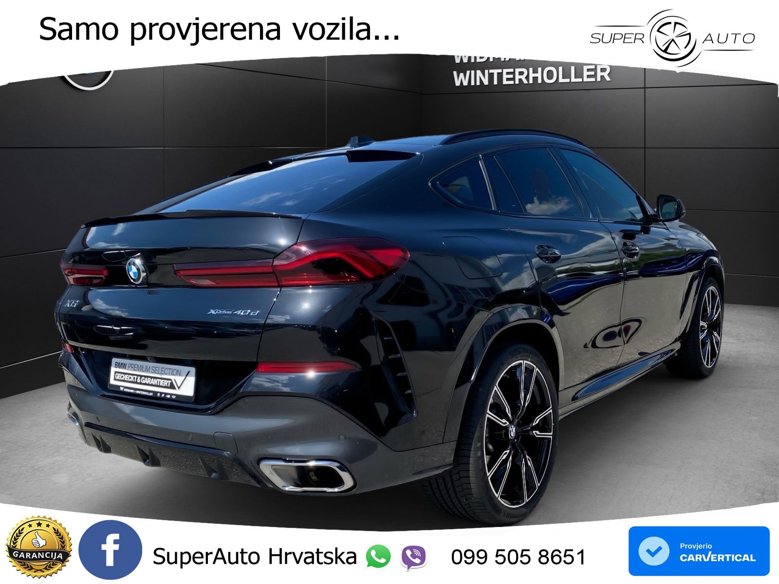 BMW X6 40d (352 KS) xDrive Steptronic M Sport LED+GR SJED+ACC
