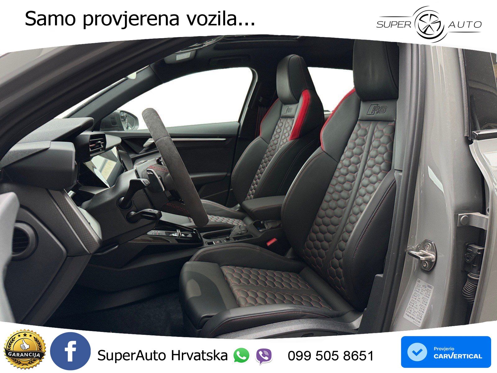 Audi RS3 Sportback 2.5 TFSI (400 KS) quattro S tronic LED+GR SJED+ACC