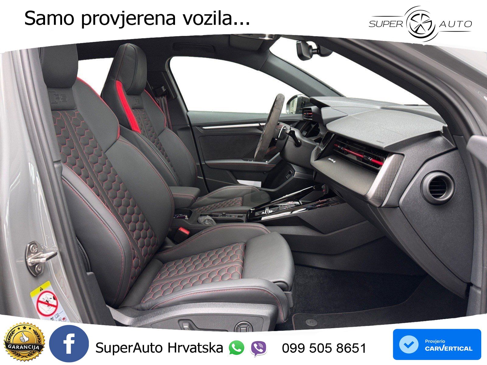 Audi RS3 Sportback 2.5 TFSI (400 KS) quattro S tronic LED+GR SJED+ACC