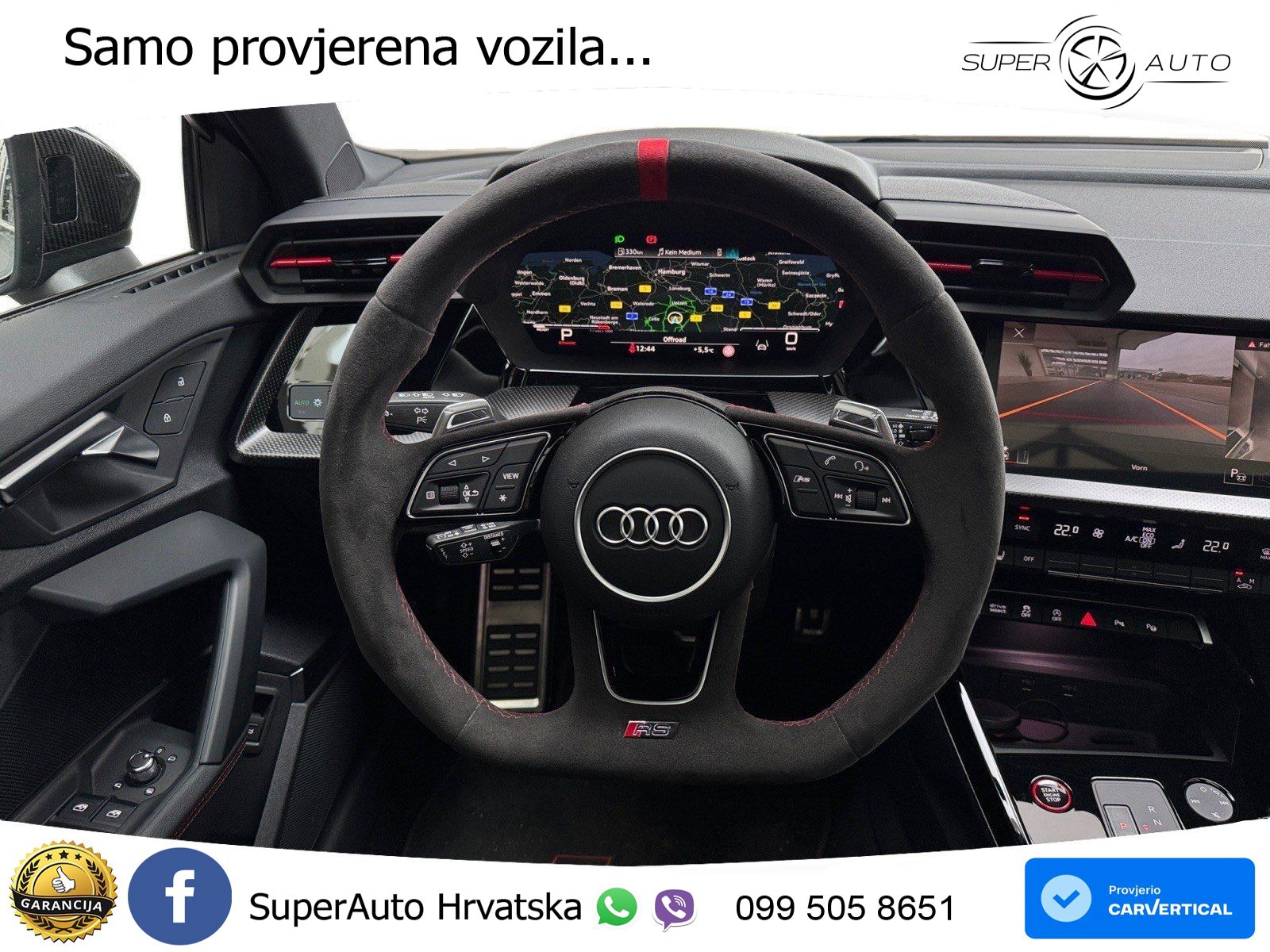 Audi RS3 Sportback 2.5 TFSI (400 KS) quattro S tronic LED+GR SJED+ACC