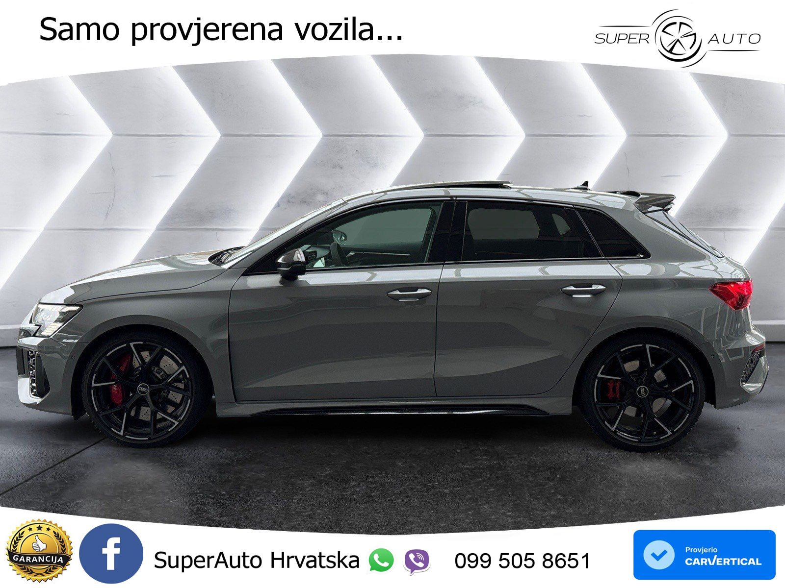 Audi RS3 Sportback 2.5 TFSI (400 KS) quattro S tronic LED+GR SJED+ACC