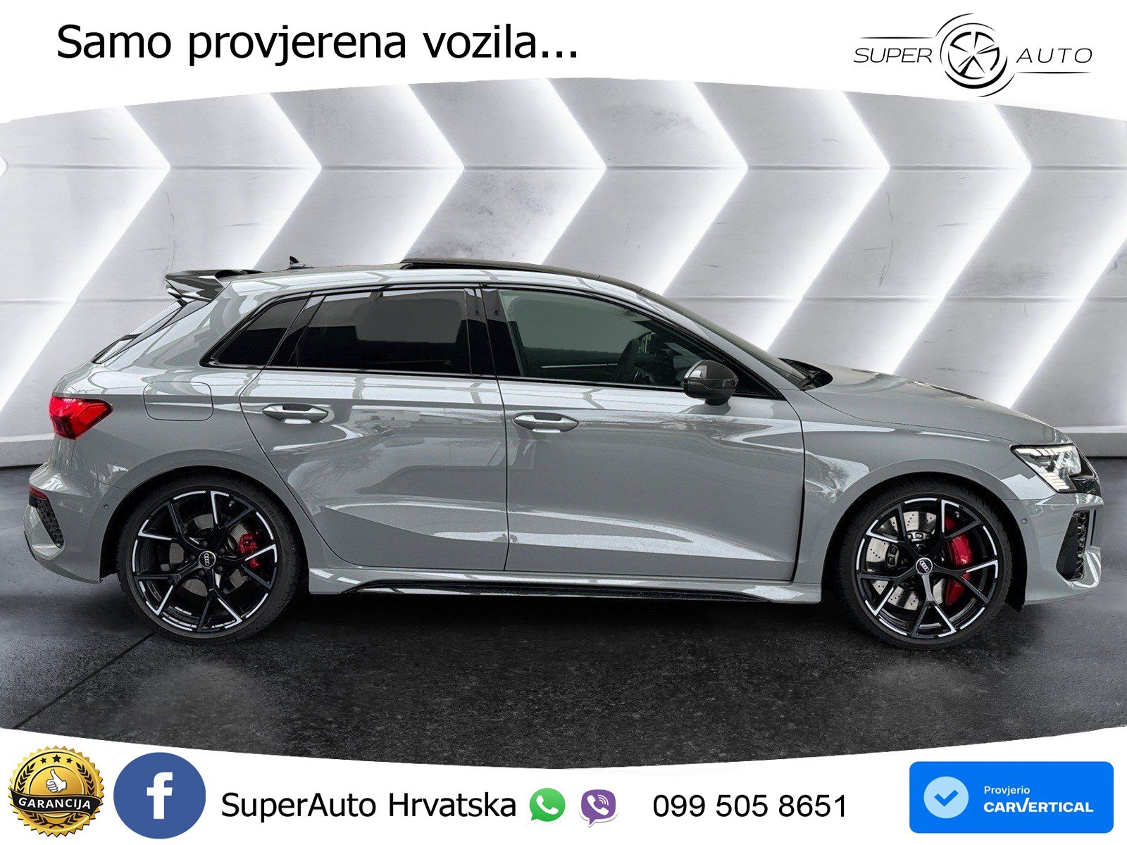 Audi RS3 Sportback 2.5 TFSI (400 KS) quattro S tronic LED+GR SJED+ACC