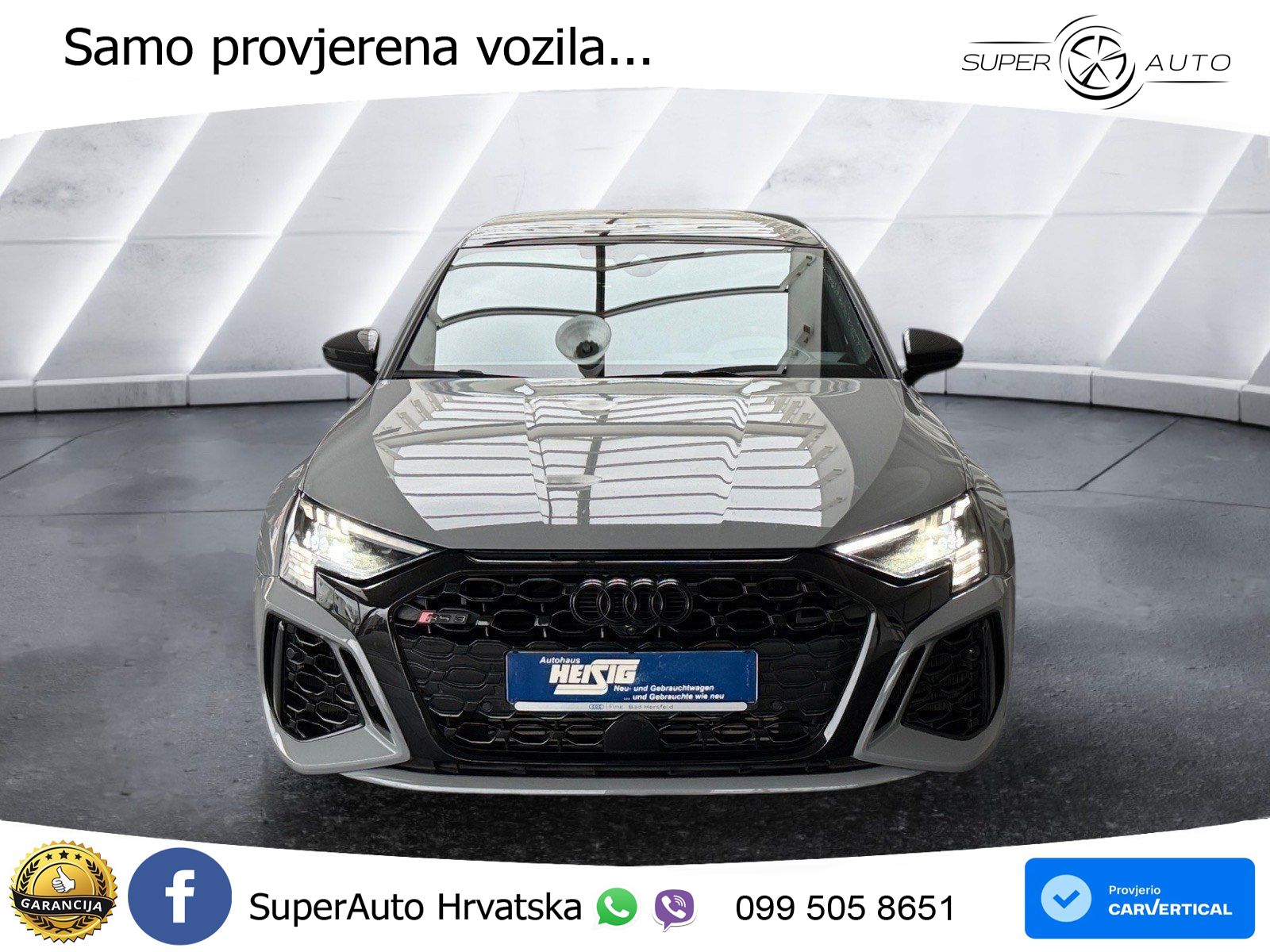Audi RS3 Sportback 2.5 TFSI (400 KS) quattro S tronic LED+GR SJED+ACC
