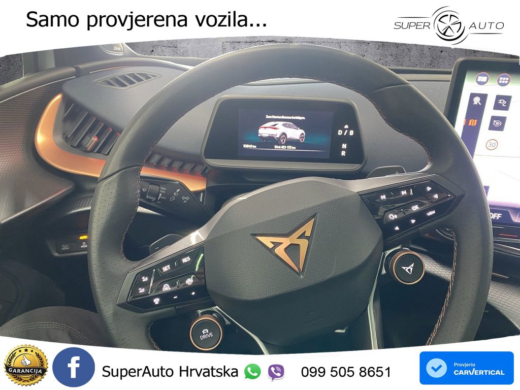 Cupra Tavascan 82 kWh (340 KS)  4WD VZ LED+GR SJED+ACC