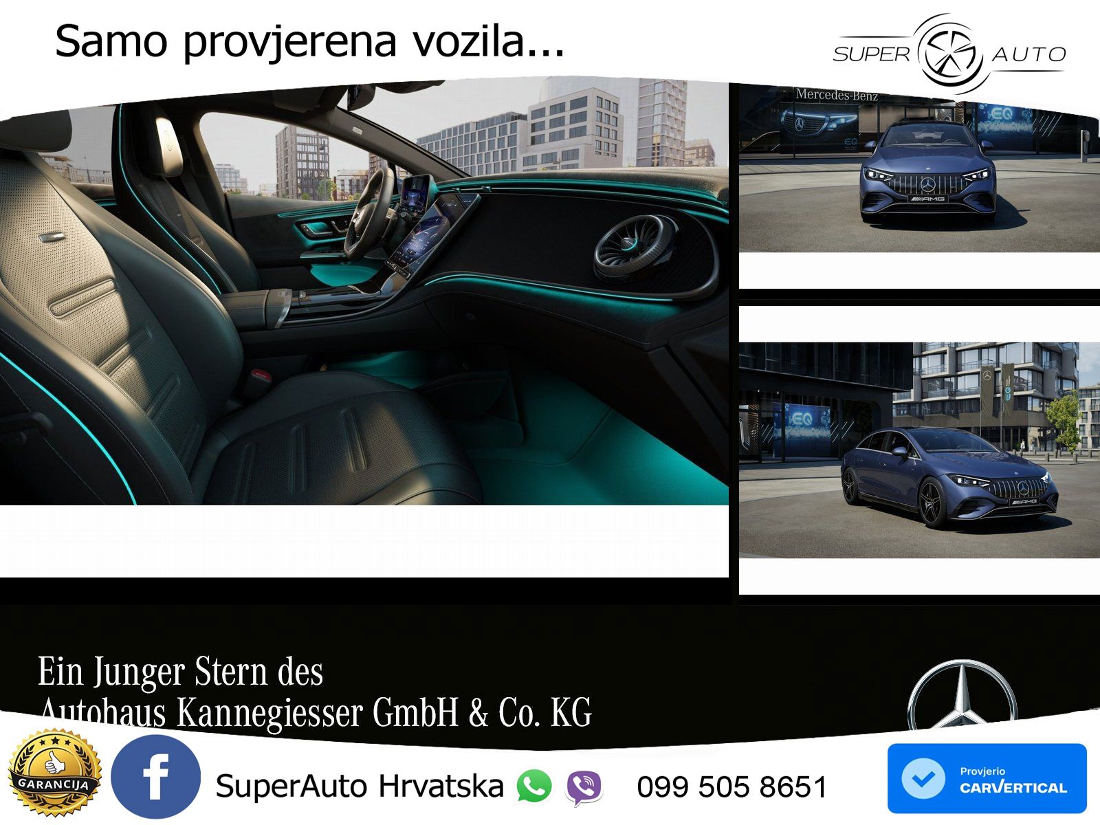 Mercedes EQE AMG 53 100 kWh (625 KS) 4MATIC+ ACC+HEAD+4xGR SJED+360+PANO