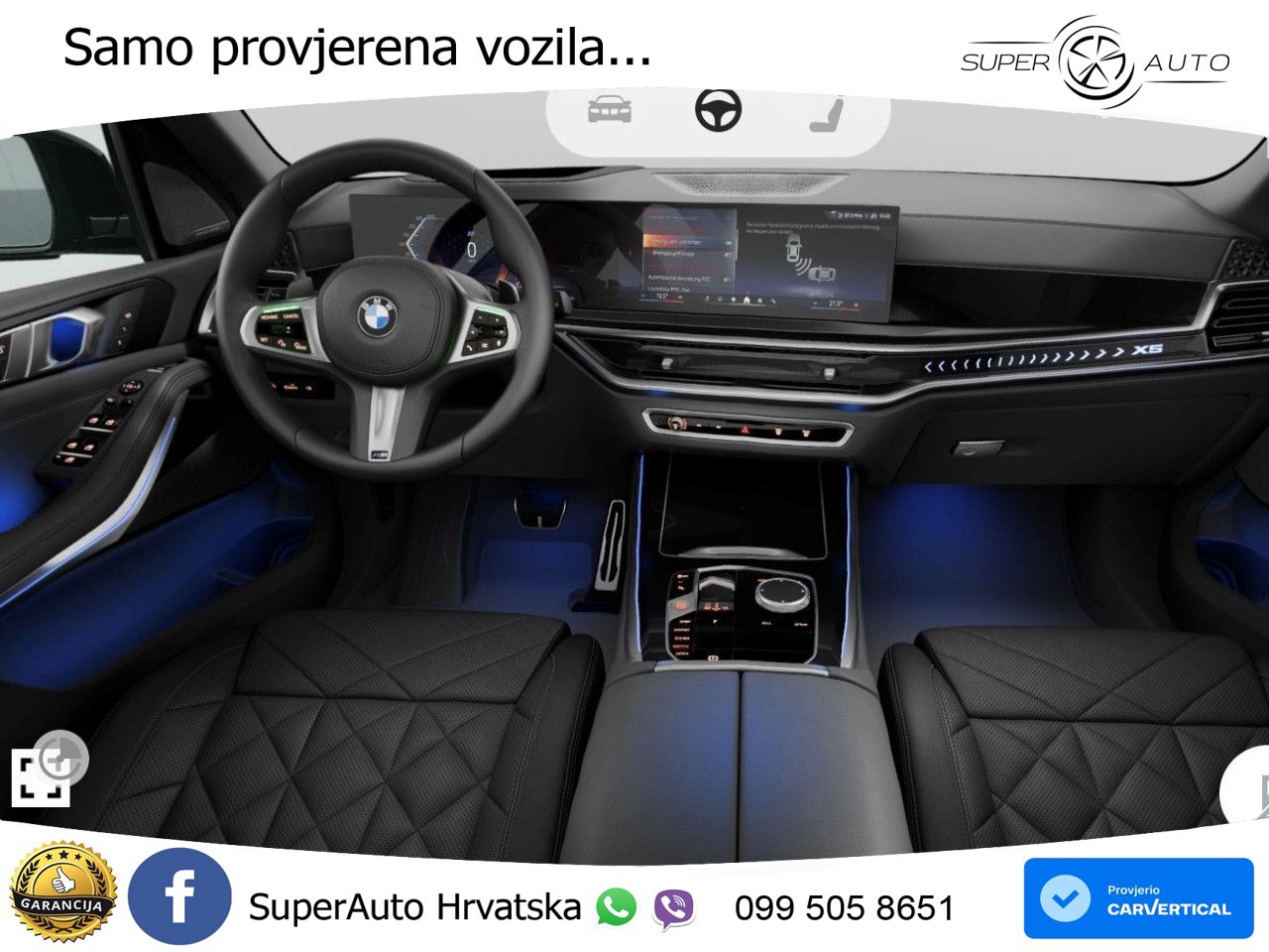 BMW X5 30d (298 KS) xDrive Steptronic M Sport LED+GR SJED+ACC