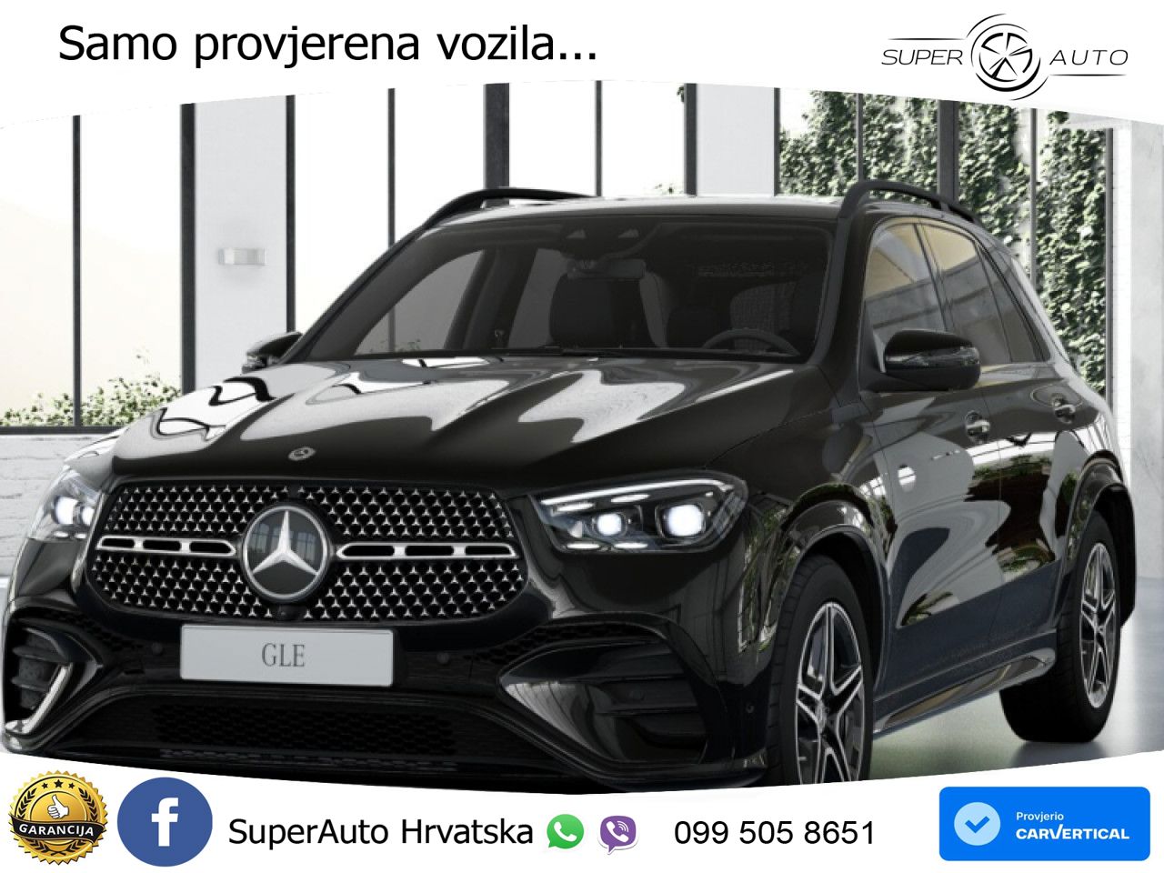 Mercedes GLE 300d (269 KS) EQ Boost 4MATIC 9G-TRONIC AMG LED+GR SJED+ACC