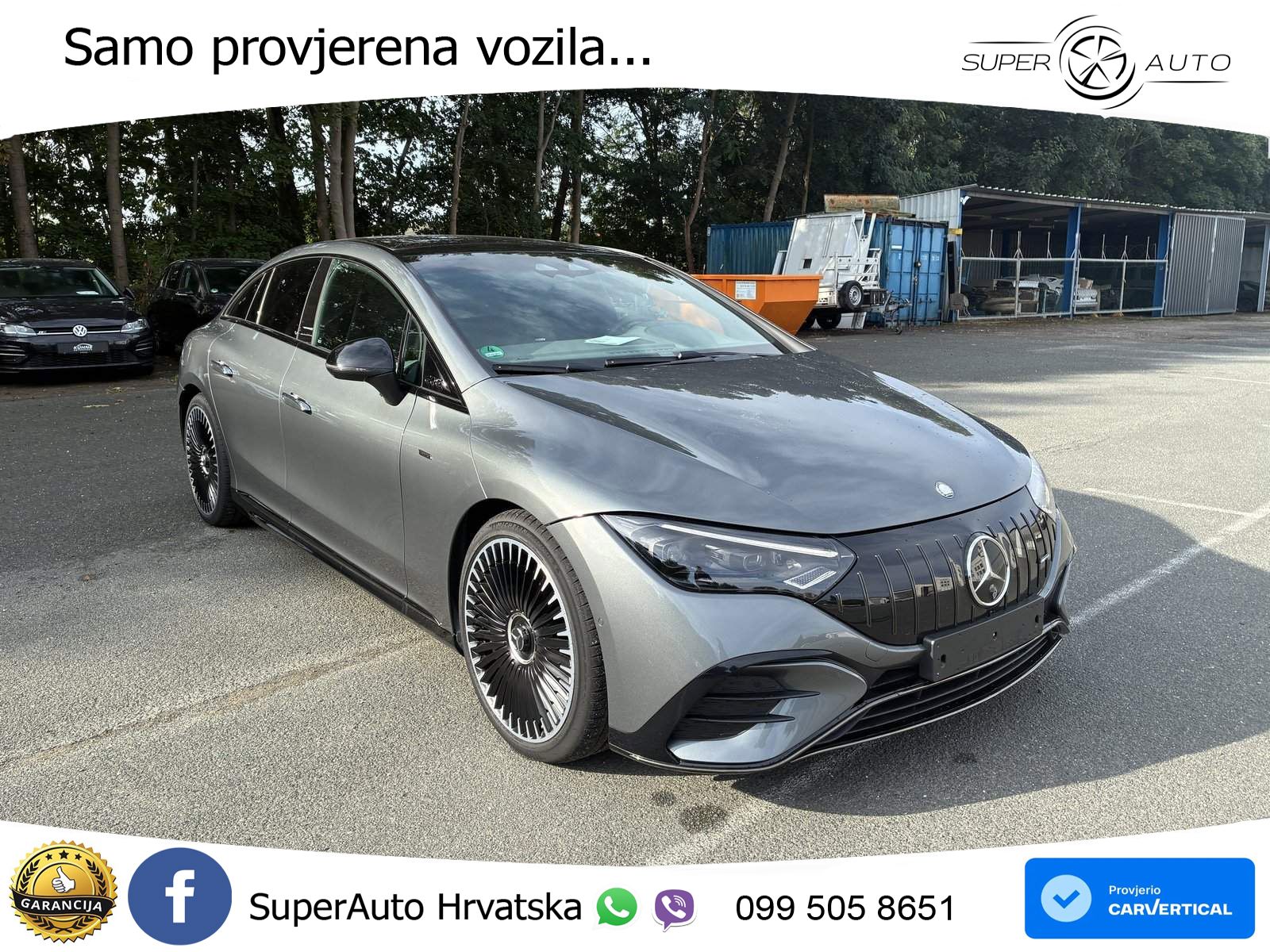 Mercedes EQE AMG 43 100 kWh (476 KS) 4MATIC ACC+HEAD+4xGR SJED+360+PANO