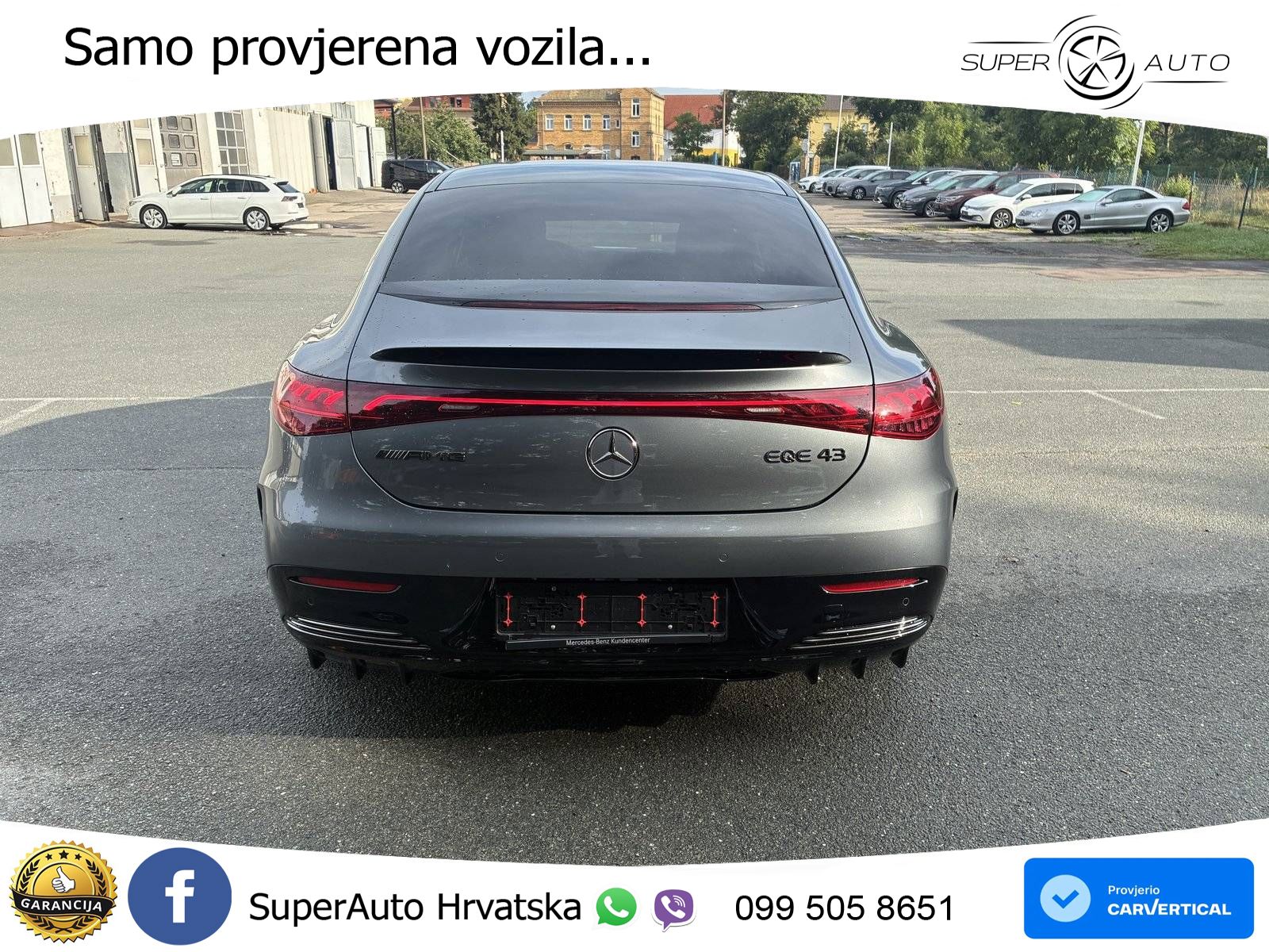 Mercedes EQE AMG 43 100 kWh (476 KS) 4MATIC ACC+HEAD+4xGR SJED+360+PANO