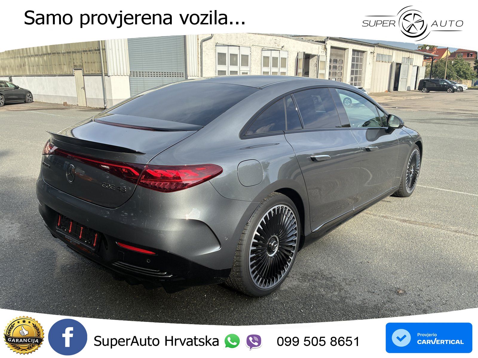 Mercedes EQE AMG 43 100 kWh (476 KS) 4MATIC ACC+HEAD+4xGR SJED+360+PANO