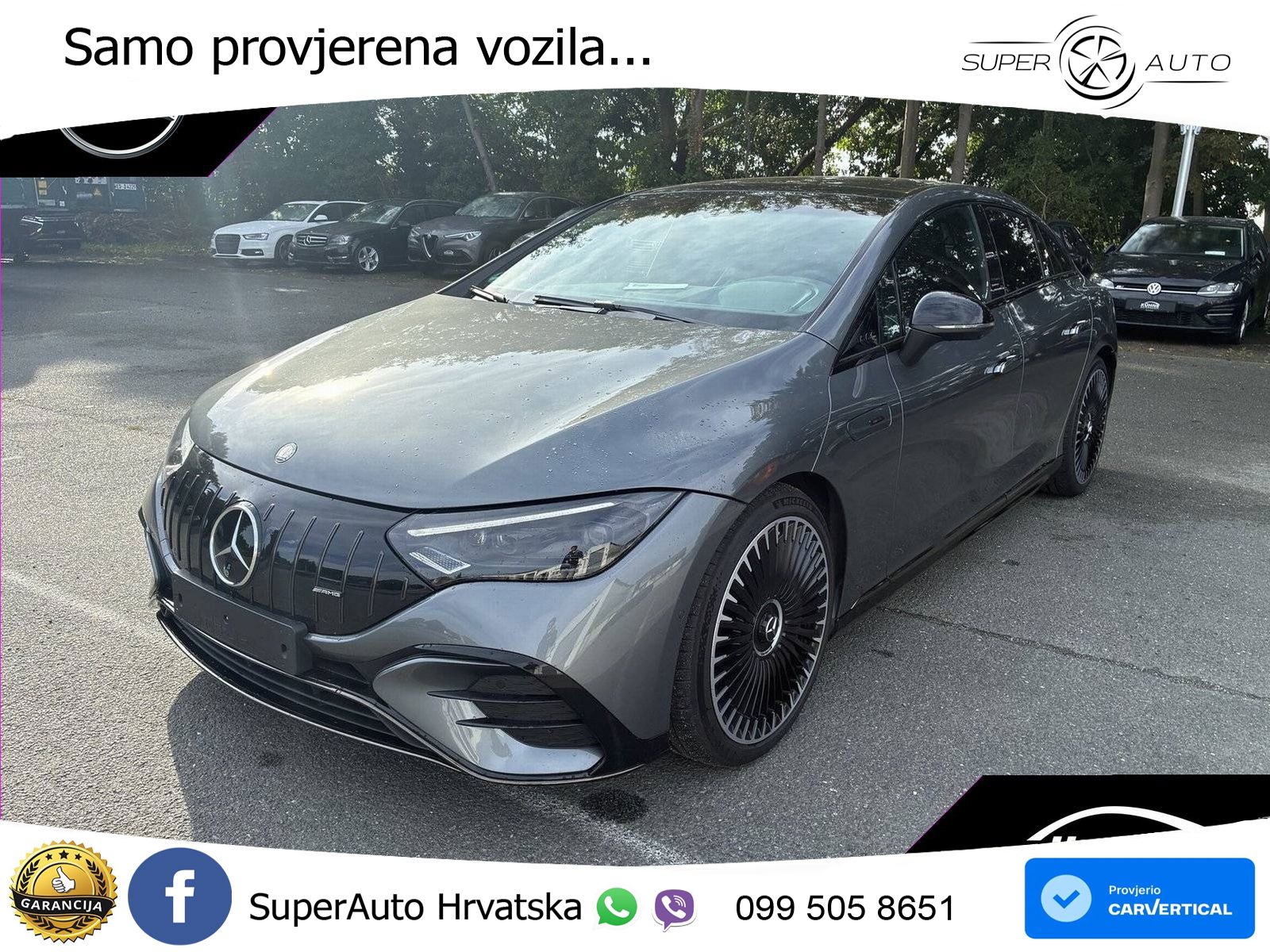 Mercedes EQE AMG 43 100 kWh (476 KS) 4MATIC ACC+HEAD+4xGR SJED+360+PANO