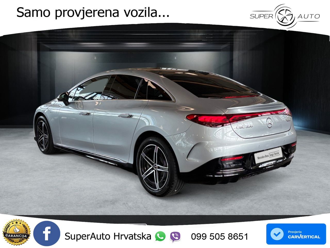 Mercedes EQE 350 98 kWh (292 KS) 4MATIC