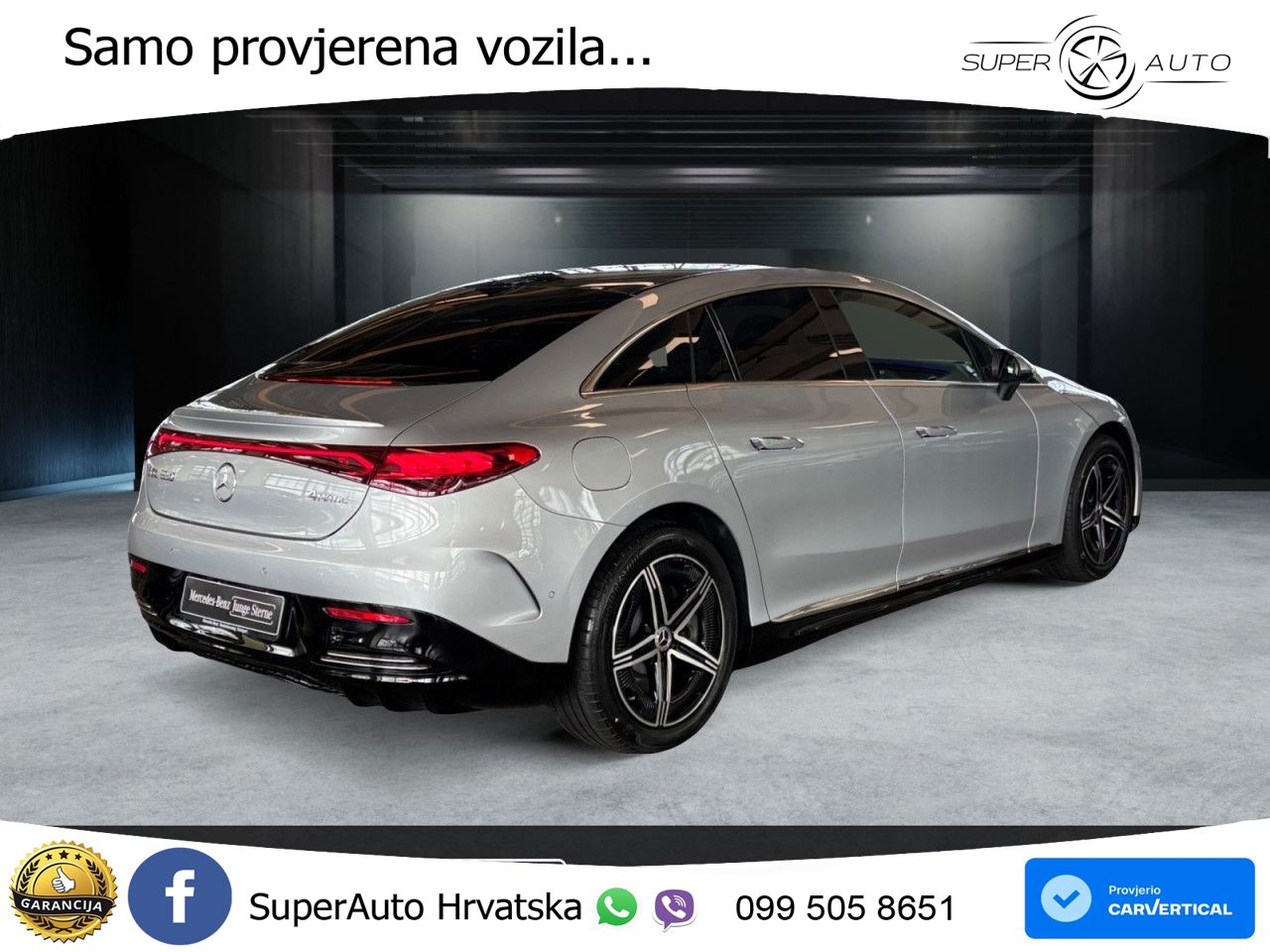Mercedes EQE 350 98 kWh (292 KS) 4MATIC