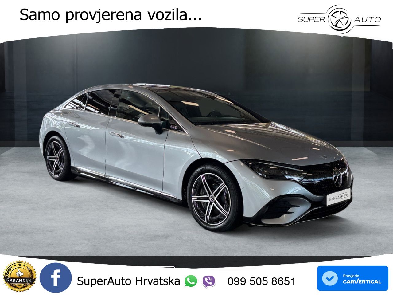 Mercedes EQE 350 98 kWh (292 KS) 4MATIC