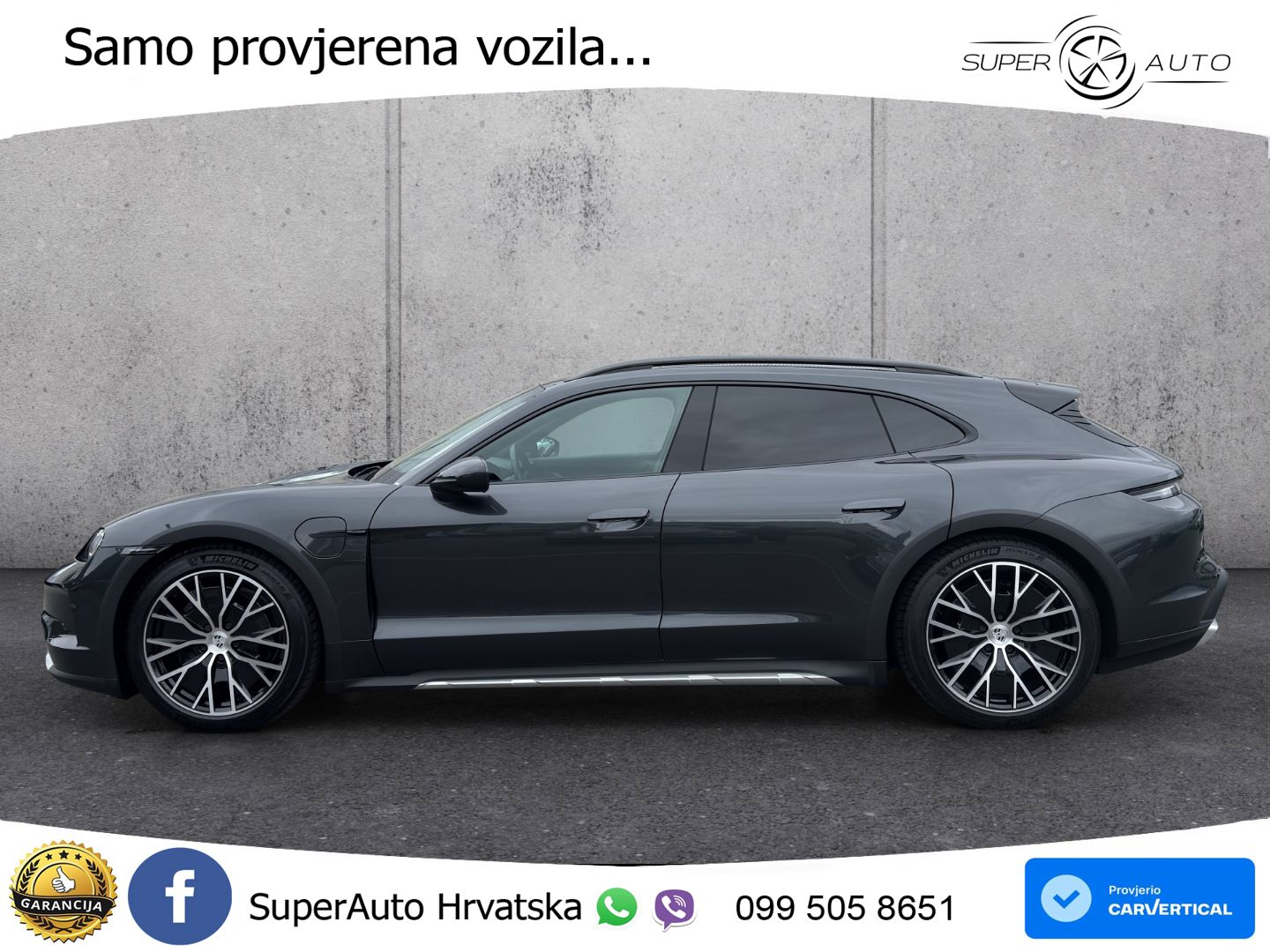 Porsche Taycan Cross Turismo 4 105 kWh (435 KS)