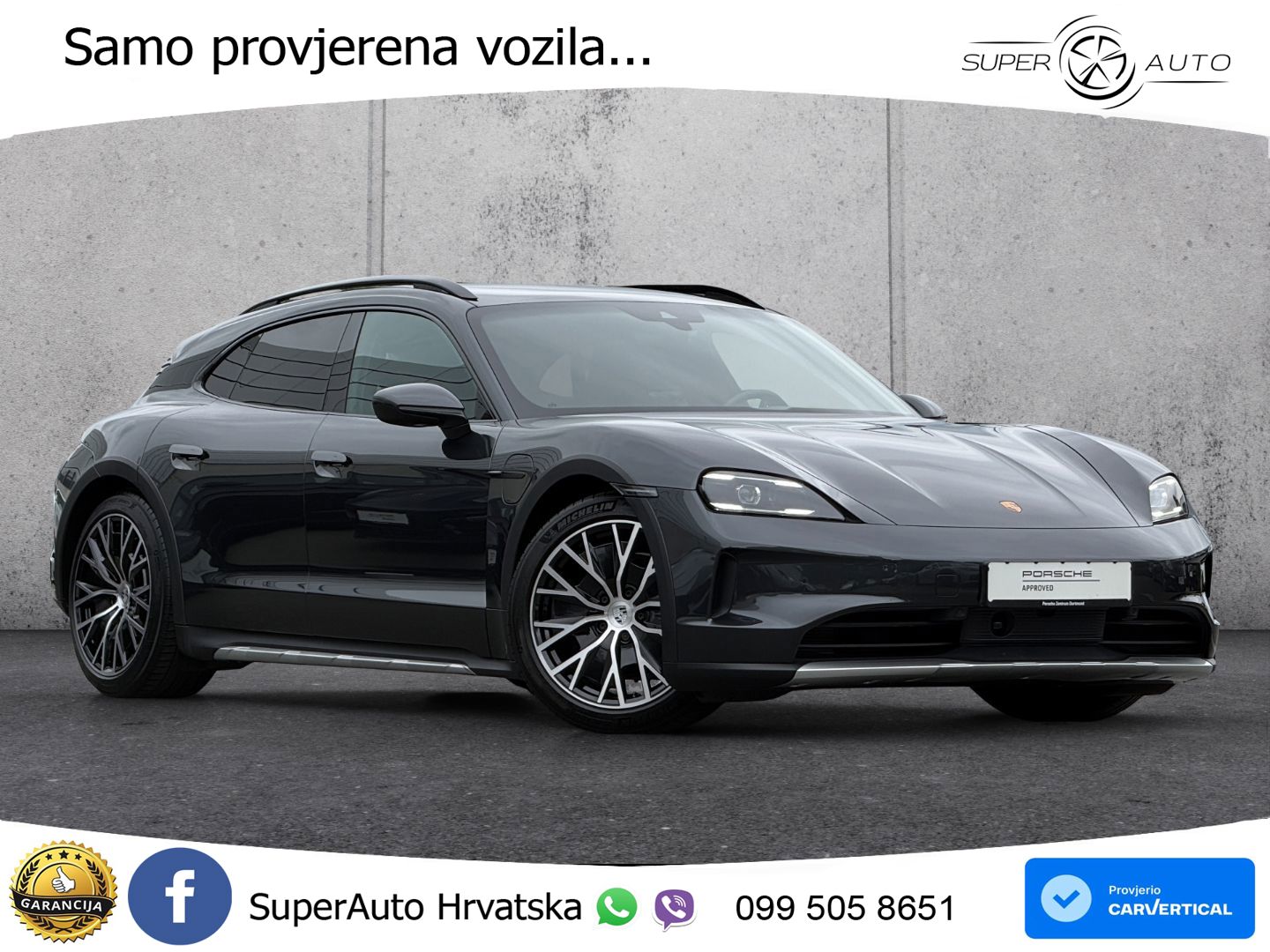 Porsche Taycan Cross Turismo 4 105 kWh (435 KS)