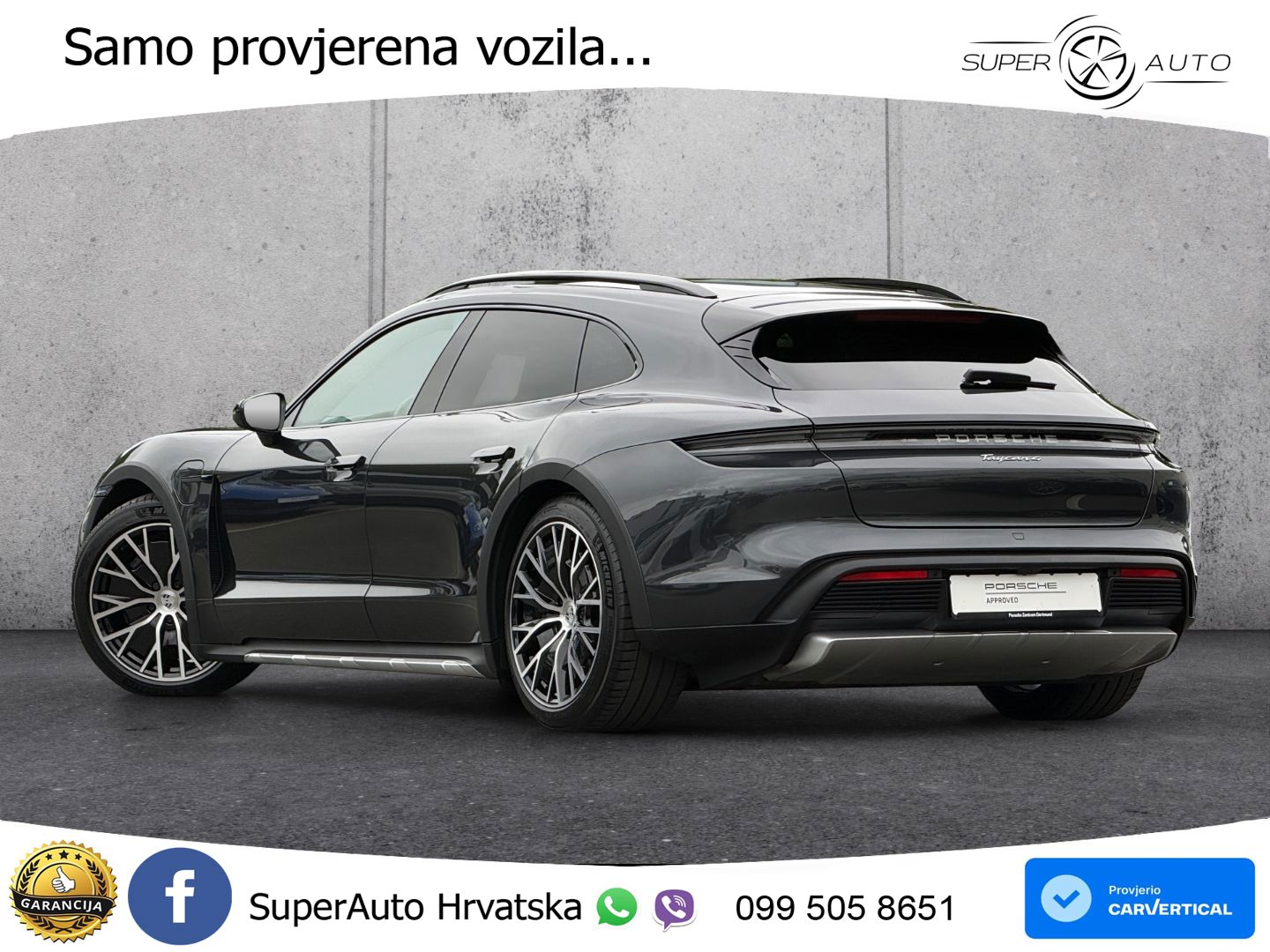Porsche Taycan Cross Turismo 4 105 kWh (435 KS)