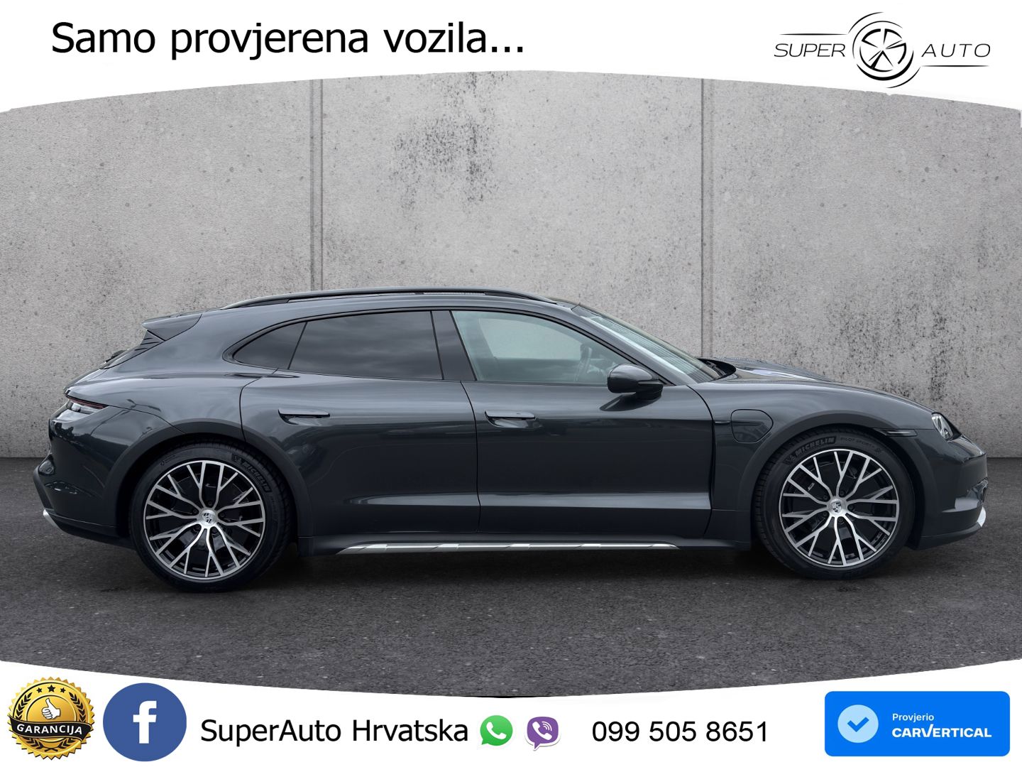 Porsche Taycan Cross Turismo 4 105 kWh (435 KS)