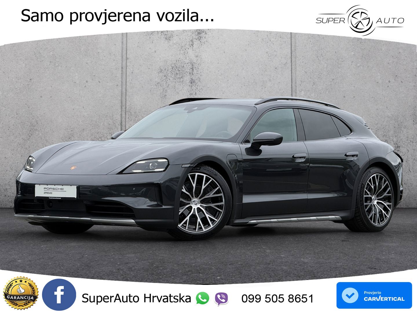 Porsche Taycan Cross Turismo 4 105 kWh (435 KS)
