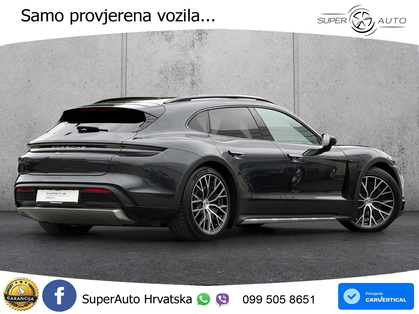 Porsche Taycan Cross Turismo 4 105 kWh (435 KS)