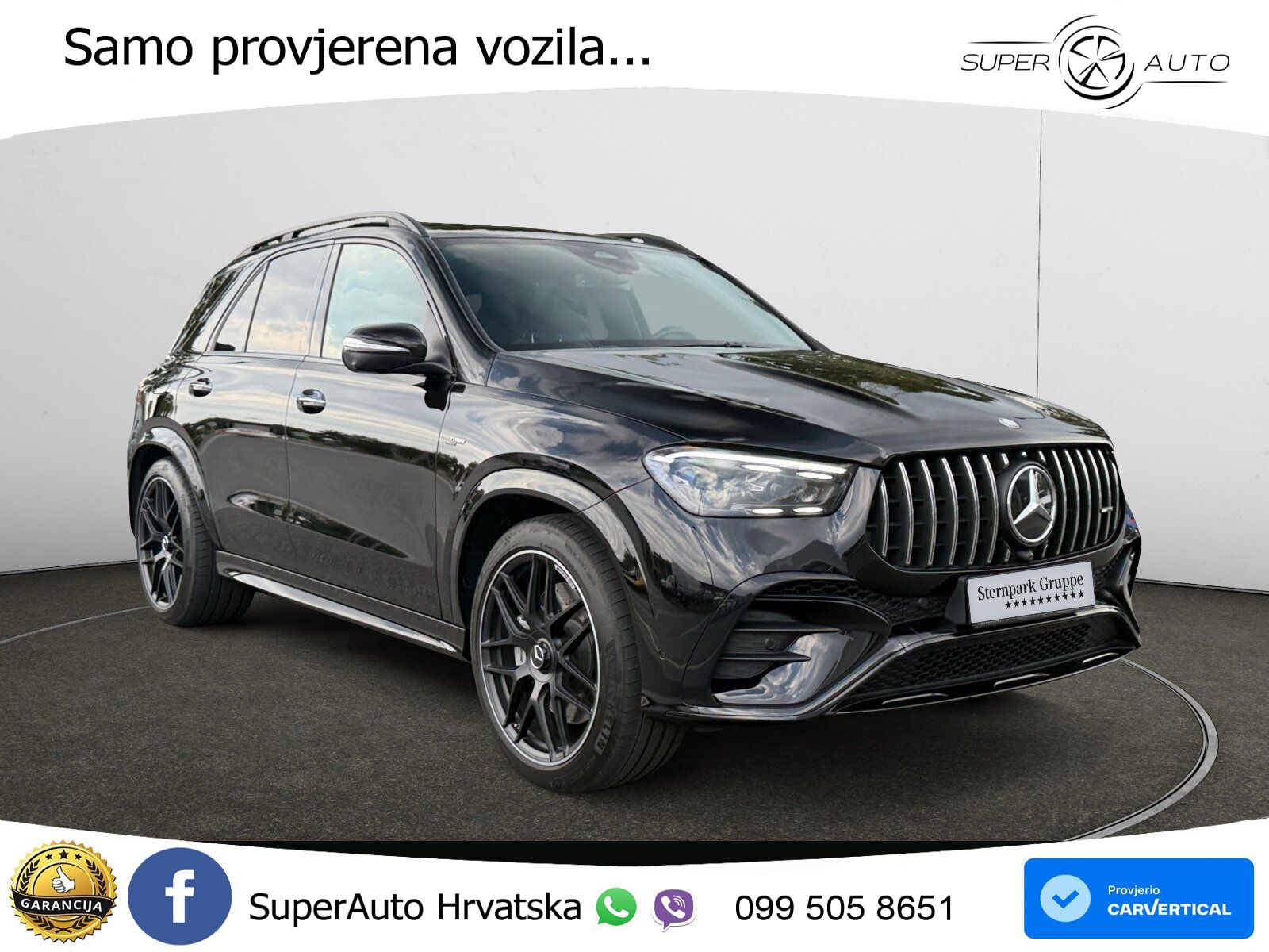 Mercedes AMG GLE 53 (435 KS) EQ Boost 4MATIC+ AMG SPEEDSHIFT TCT 9G LED+GR SJED+ACC