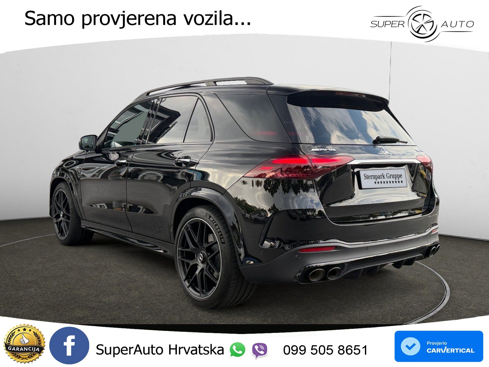 Mercedes AMG GLE 53 (435 KS) EQ Boost 4MATIC+ AMG SPEEDSHIFT TCT 9G LED+GR SJED+ACC